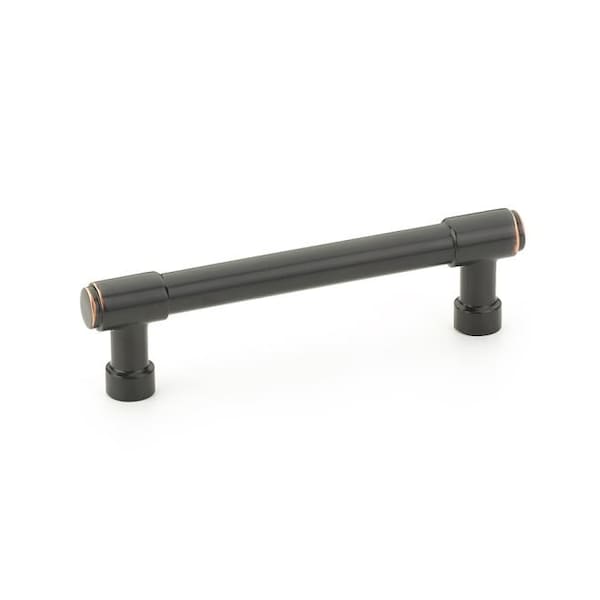 Emtek Jasper Cabinet Pull with 4 in Center to Center Oil Rubbed Bronze Finish 86687US10B - main